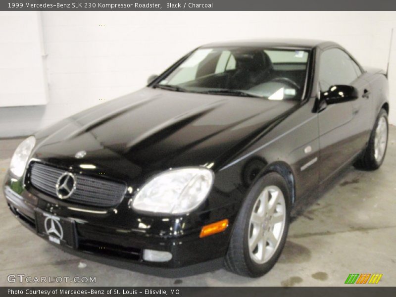 Black / Charcoal 1999 Mercedes-Benz SLK 230 Kompressor Roadster