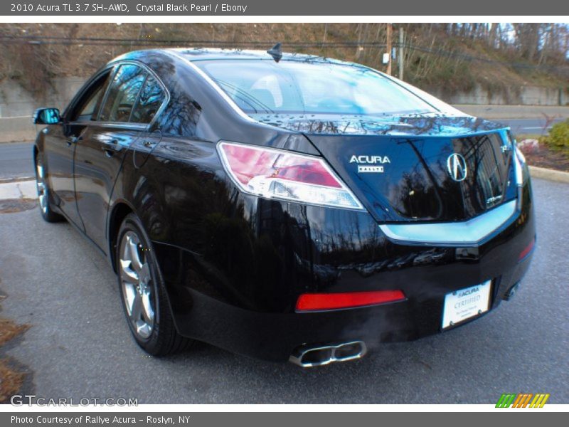 Crystal Black Pearl / Ebony 2010 Acura TL 3.7 SH-AWD