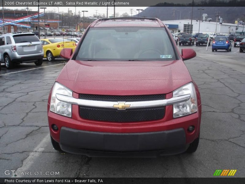 Salsa Red Metallic / Light Cashmere 2006 Chevrolet Equinox LT AWD