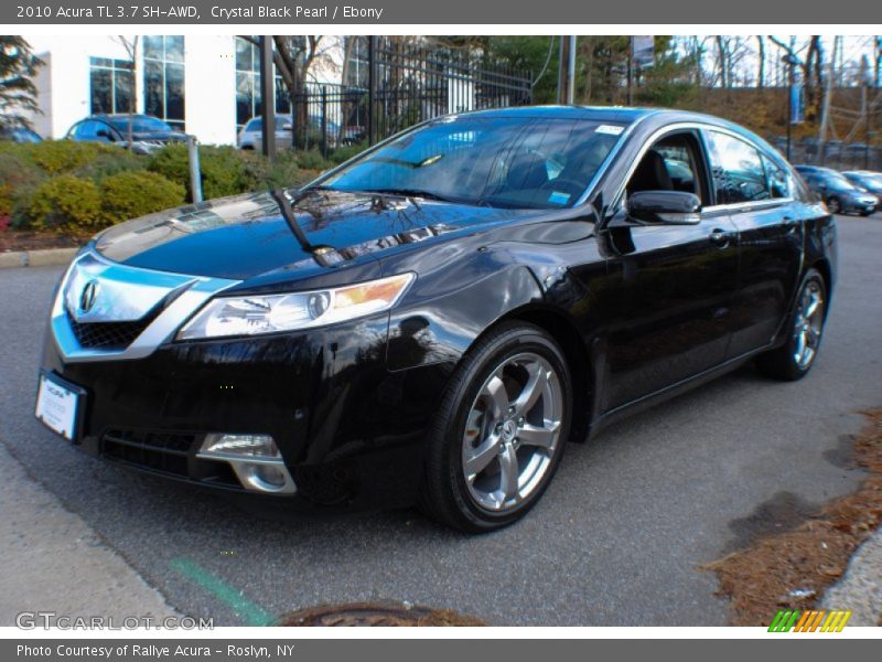 Crystal Black Pearl / Ebony 2010 Acura TL 3.7 SH-AWD