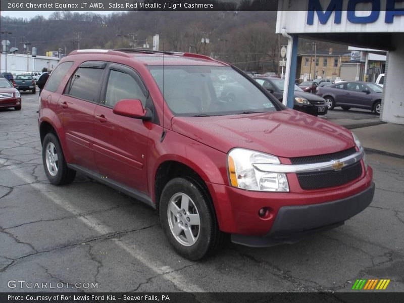 Salsa Red Metallic / Light Cashmere 2006 Chevrolet Equinox LT AWD