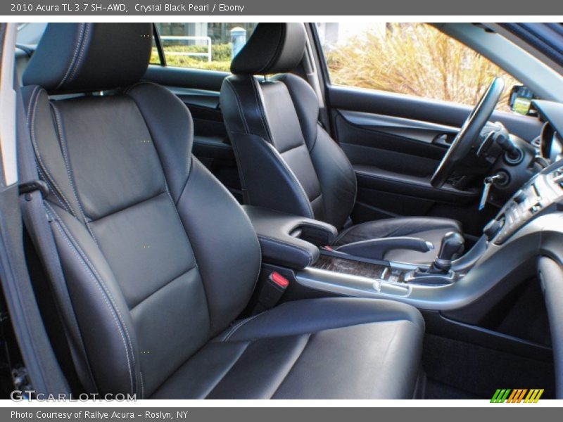 Crystal Black Pearl / Ebony 2010 Acura TL 3.7 SH-AWD