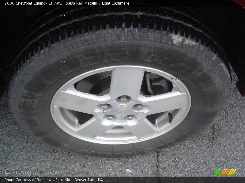 Salsa Red Metallic / Light Cashmere 2006 Chevrolet Equinox LT AWD