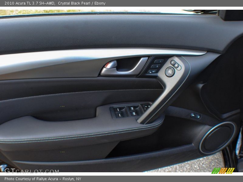 Crystal Black Pearl / Ebony 2010 Acura TL 3.7 SH-AWD