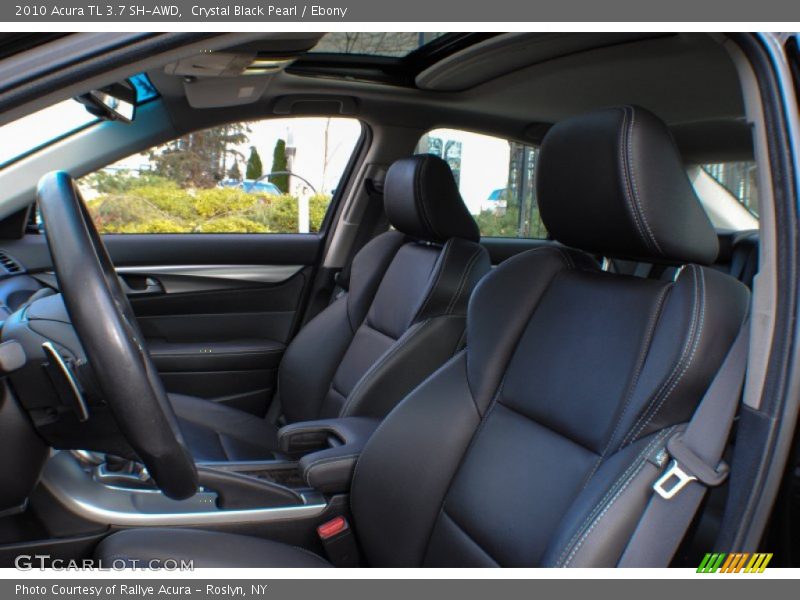 Crystal Black Pearl / Ebony 2010 Acura TL 3.7 SH-AWD
