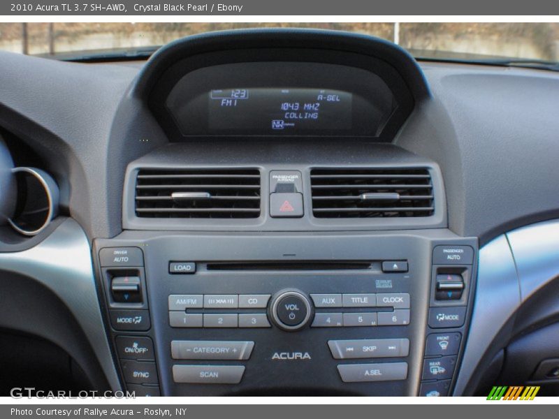 Crystal Black Pearl / Ebony 2010 Acura TL 3.7 SH-AWD