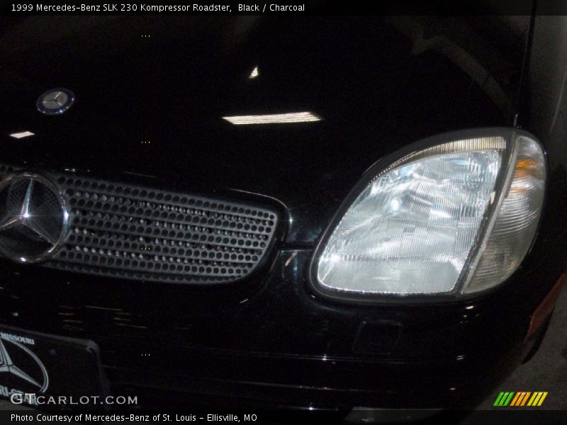 Black / Charcoal 1999 Mercedes-Benz SLK 230 Kompressor Roadster