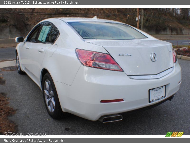 Bellanova White Pearl / Parchment 2012 Acura TL 3.5