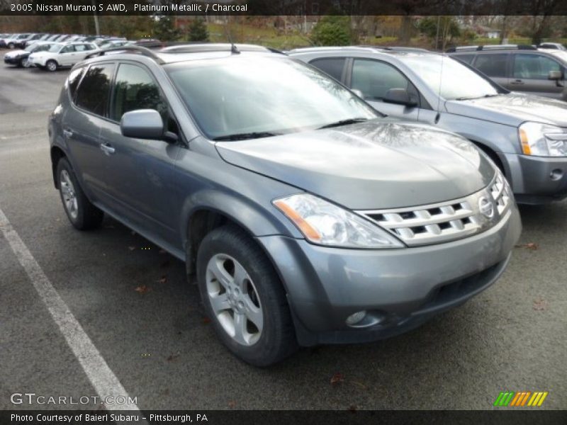 Platinum Metallic / Charcoal 2005 Nissan Murano S AWD