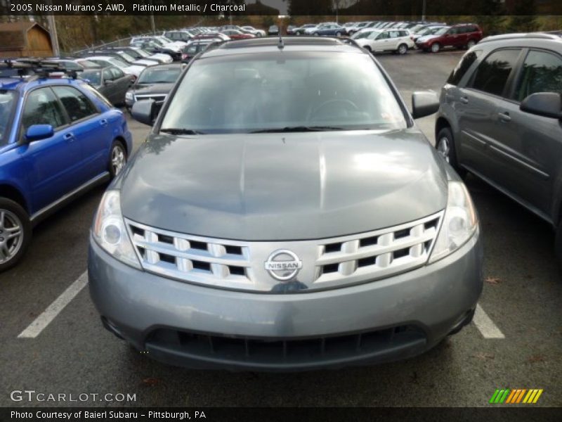 Platinum Metallic / Charcoal 2005 Nissan Murano S AWD