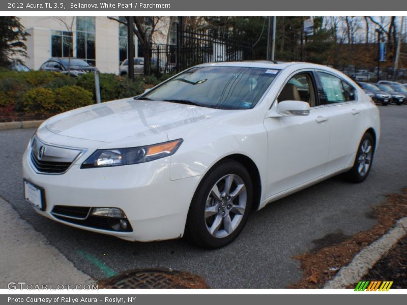 Bellanova White Pearl / Parchment 2012 Acura TL 3.5