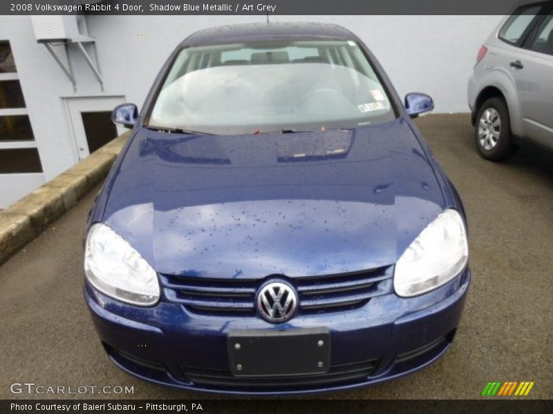 Shadow Blue Metallic / Art Grey 2008 Volkswagen Rabbit 4 Door