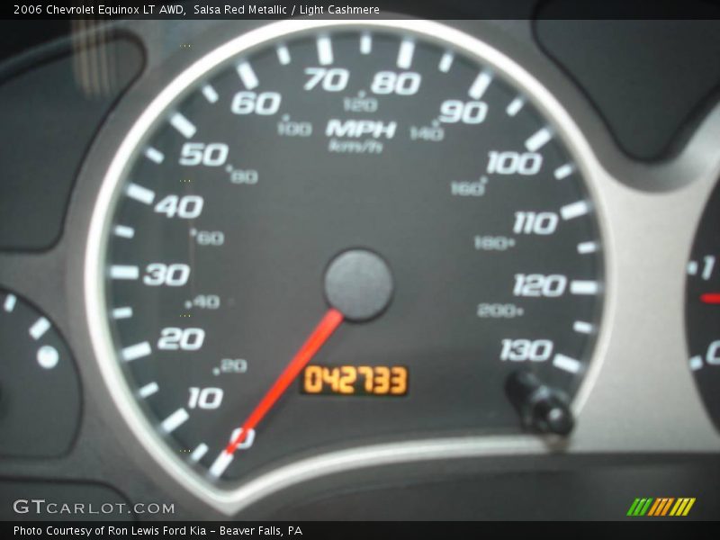 Salsa Red Metallic / Light Cashmere 2006 Chevrolet Equinox LT AWD