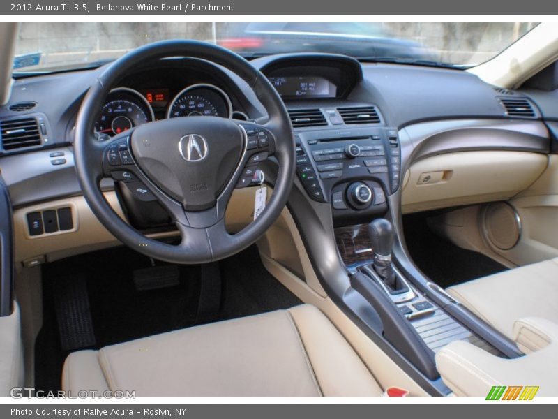 Bellanova White Pearl / Parchment 2012 Acura TL 3.5