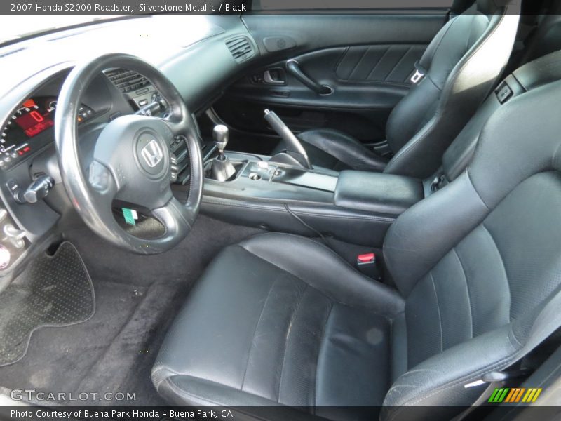 Silverstone Metallic / Black 2007 Honda S2000 Roadster