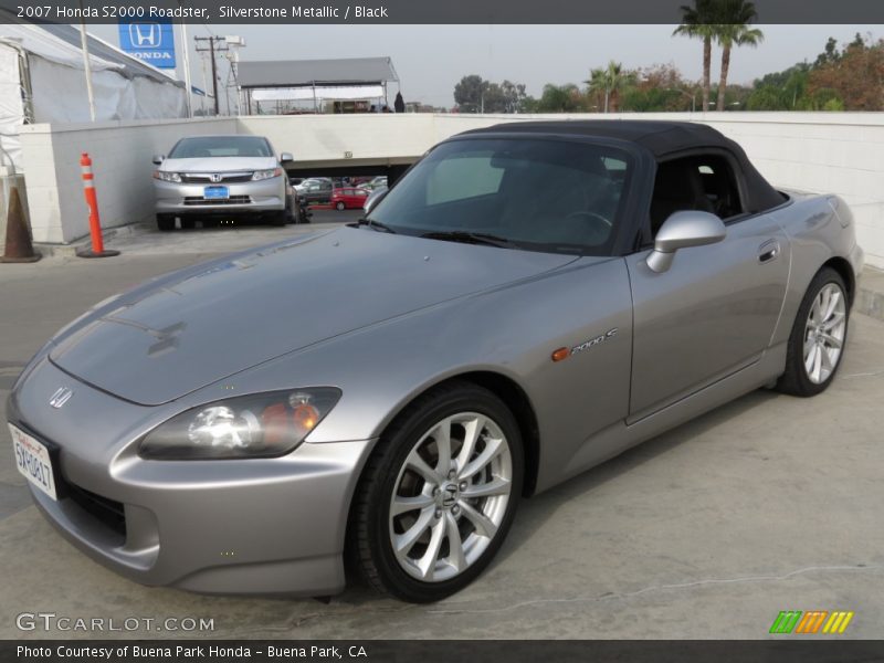 Silverstone Metallic / Black 2007 Honda S2000 Roadster