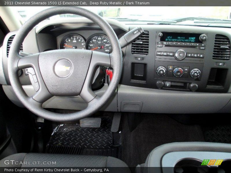 Dashboard of 2013 Silverado 1500 LS Extended Cab