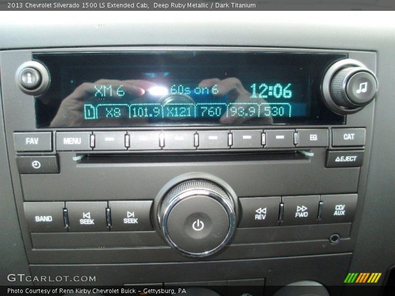 Audio System of 2013 Silverado 1500 LS Extended Cab