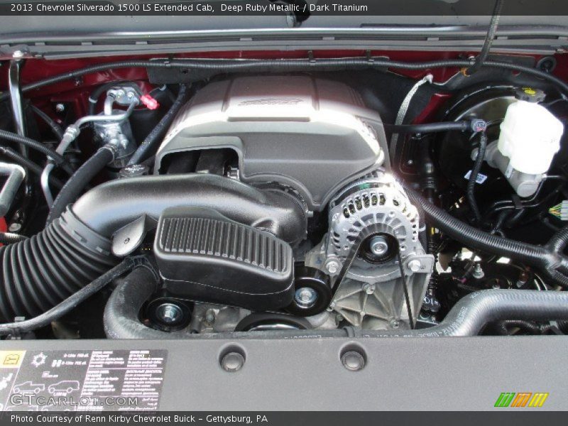  2013 Silverado 1500 LS Extended Cab Engine - 4.8 Liter OHV 16-Valve VVT Flex-Fuel Vortec V8