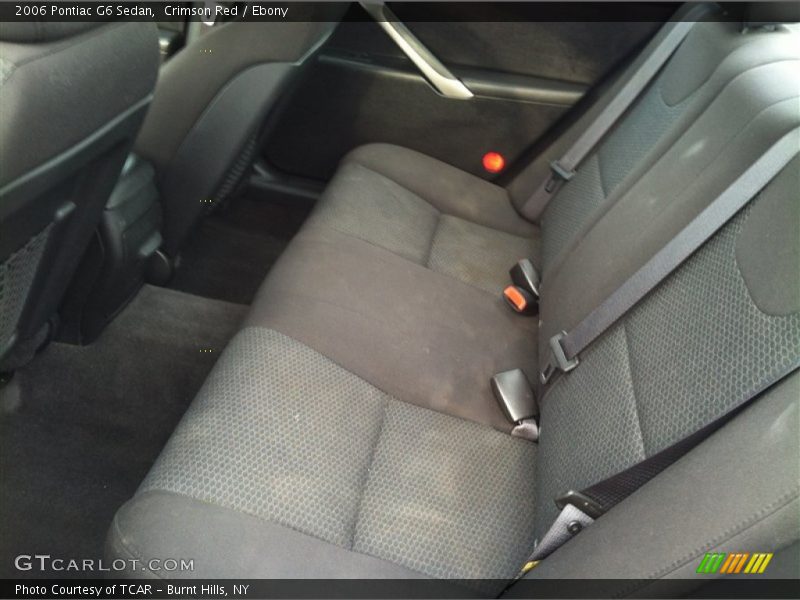 Crimson Red / Ebony 2006 Pontiac G6 Sedan