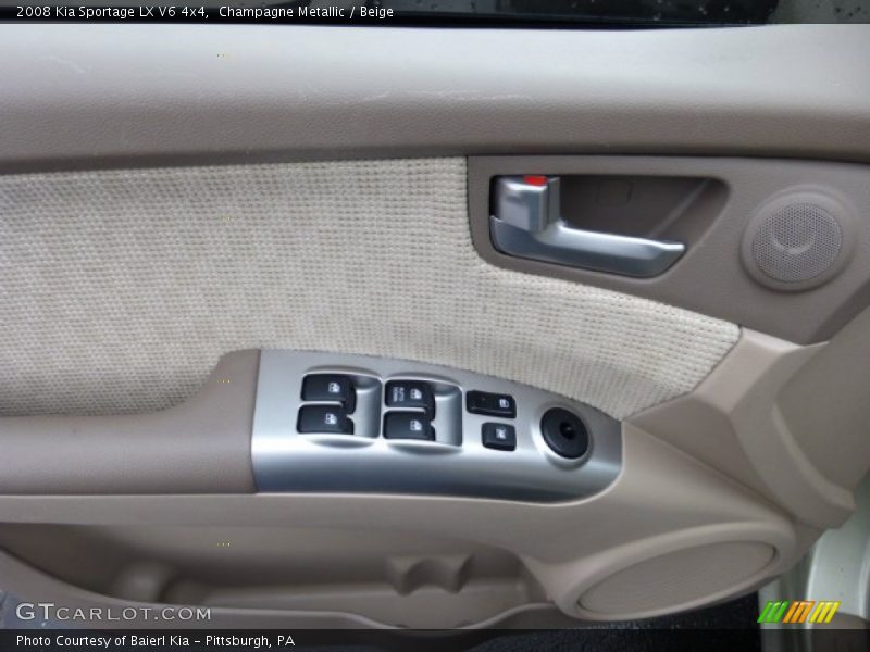 Champagne Metallic / Beige 2008 Kia Sportage LX V6 4x4