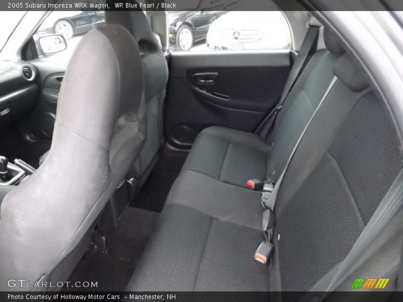 Rear Seat of 2005 Impreza WRX Wagon