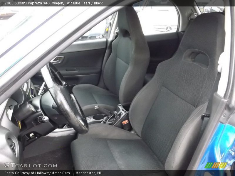 Front Seat of 2005 Impreza WRX Wagon