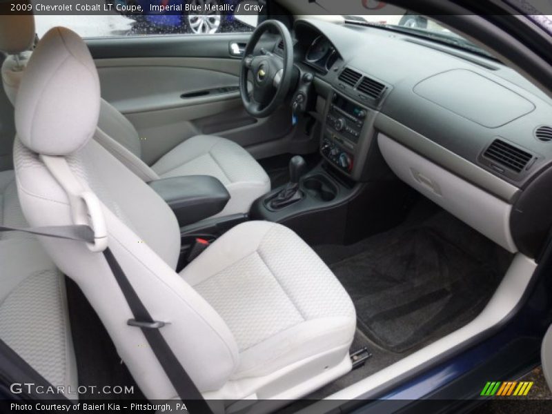  2009 Cobalt LT Coupe Gray Interior