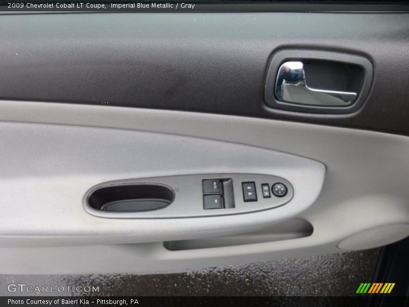 Imperial Blue Metallic / Gray 2009 Chevrolet Cobalt LT Coupe