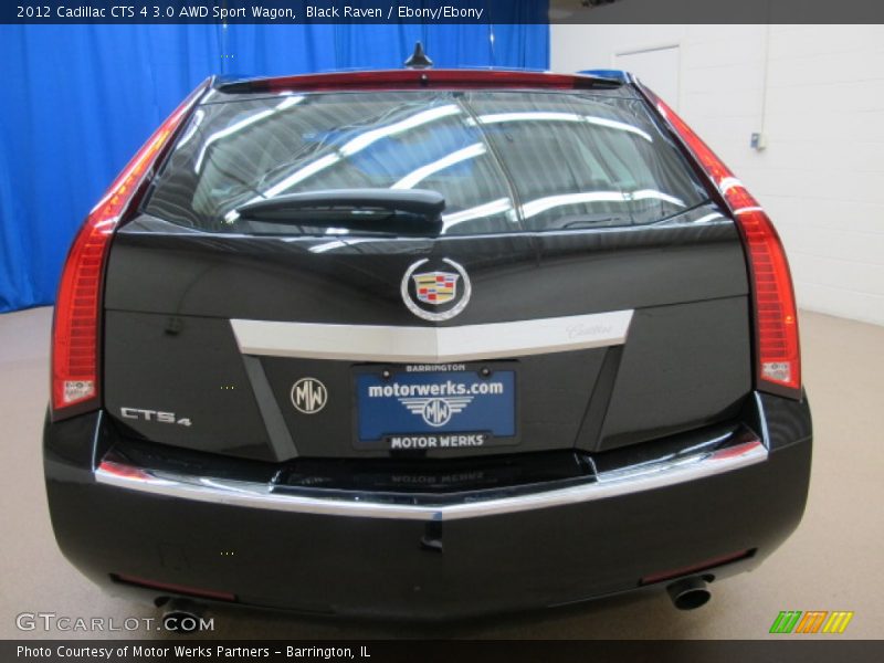 Black Raven / Ebony/Ebony 2012 Cadillac CTS 4 3.0 AWD Sport Wagon