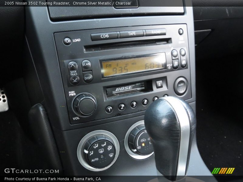 Chrome Silver Metallic / Charcoal 2005 Nissan 350Z Touring Roadster
