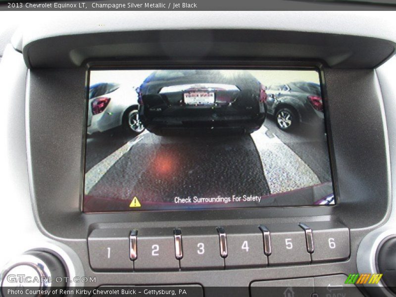 Champagne Silver Metallic / Jet Black 2013 Chevrolet Equinox LT