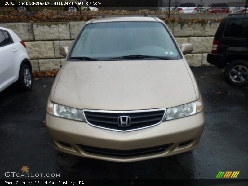 Mesa Beige Metallic / Ivory 2002 Honda Odyssey EX