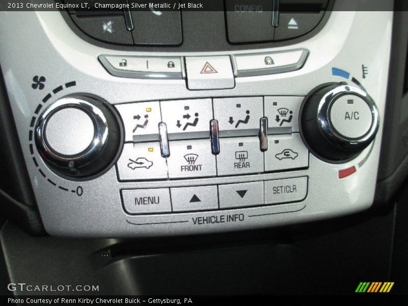 Champagne Silver Metallic / Jet Black 2013 Chevrolet Equinox LT