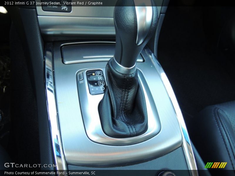 Vibrant Red / Graphite 2012 Infiniti G 37 Journey Sedan