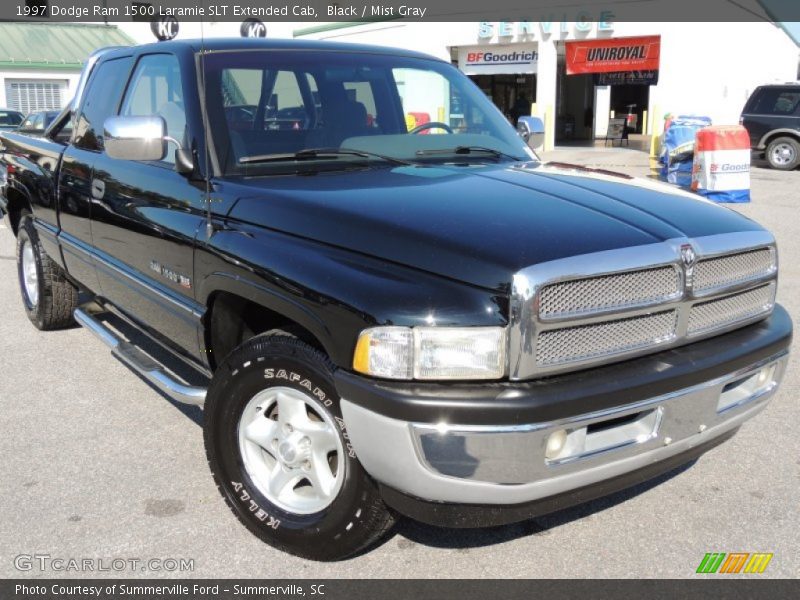 Front 3/4 View of 1997 Ram 1500 Laramie SLT Extended Cab