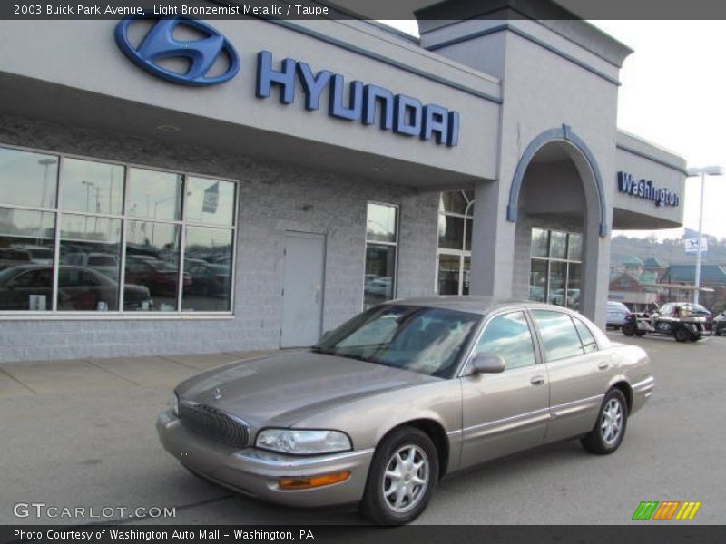 Light Bronzemist Metallic / Taupe 2003 Buick Park Avenue