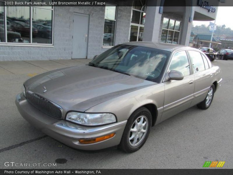 Light Bronzemist Metallic / Taupe 2003 Buick Park Avenue