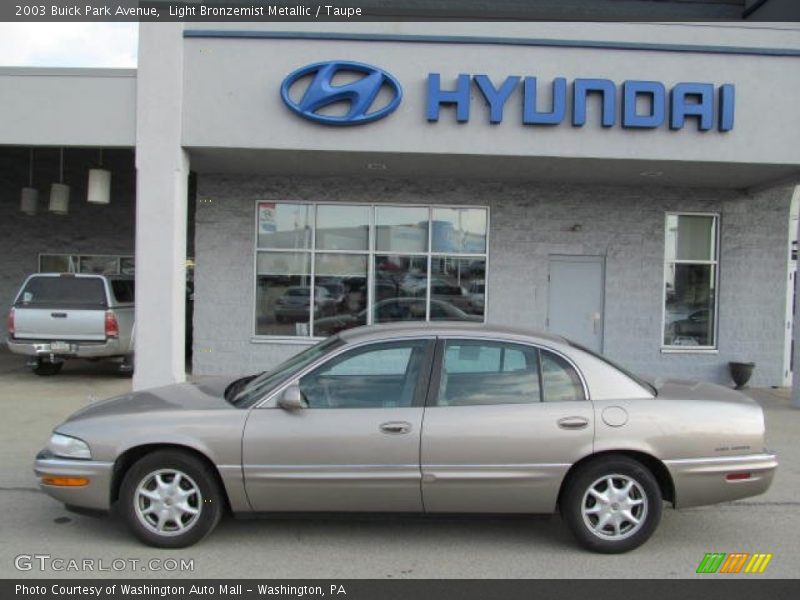 Light Bronzemist Metallic / Taupe 2003 Buick Park Avenue