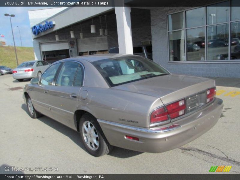 Light Bronzemist Metallic / Taupe 2003 Buick Park Avenue