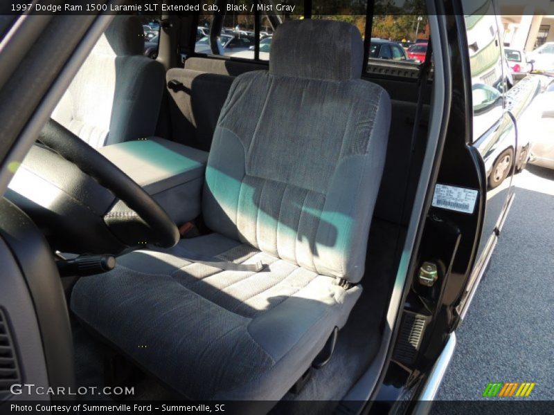 Black / Mist Gray 1997 Dodge Ram 1500 Laramie SLT Extended Cab