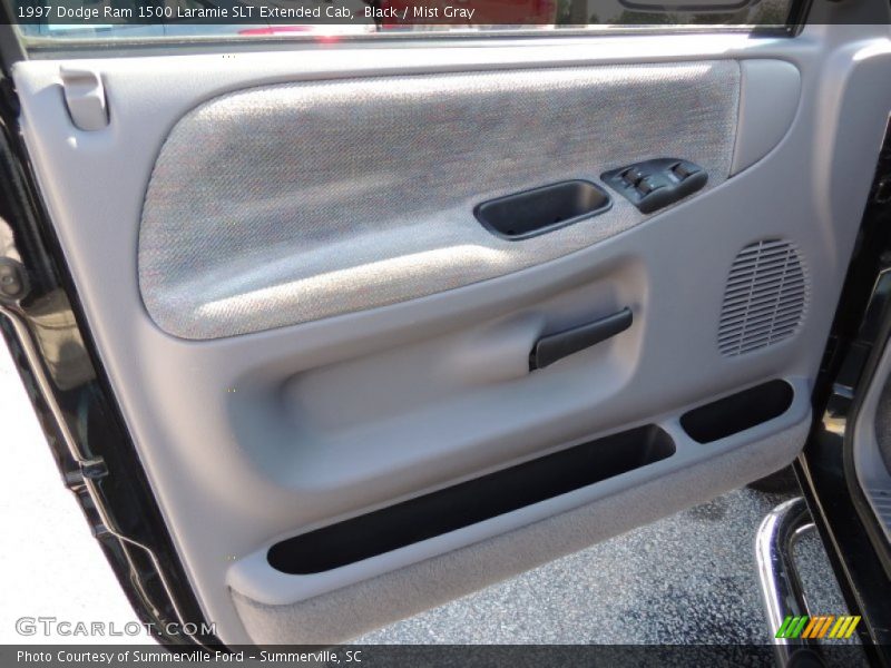 Black / Mist Gray 1997 Dodge Ram 1500 Laramie SLT Extended Cab