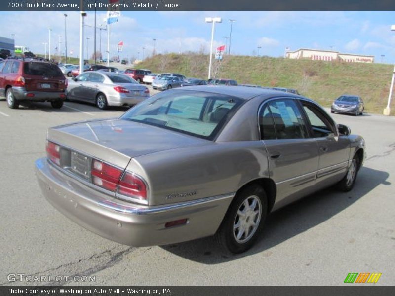 Light Bronzemist Metallic / Taupe 2003 Buick Park Avenue