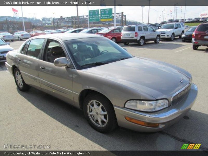 Light Bronzemist Metallic / Taupe 2003 Buick Park Avenue