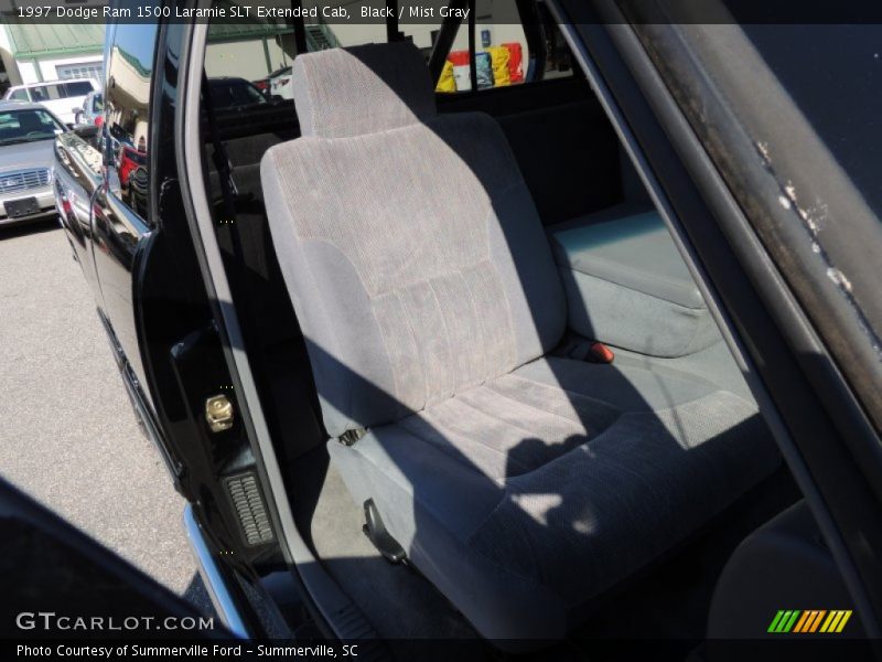 Black / Mist Gray 1997 Dodge Ram 1500 Laramie SLT Extended Cab