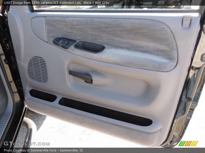 Black / Mist Gray 1997 Dodge Ram 1500 Laramie SLT Extended Cab