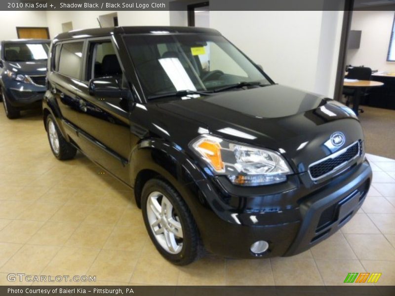 Shadow Black / Black Soul Logo Cloth 2010 Kia Soul +
