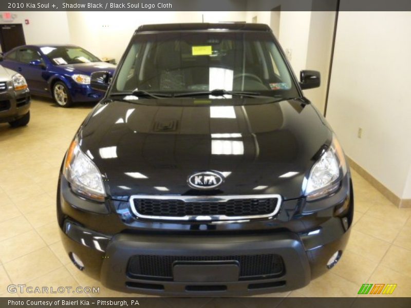 Shadow Black / Black Soul Logo Cloth 2010 Kia Soul +