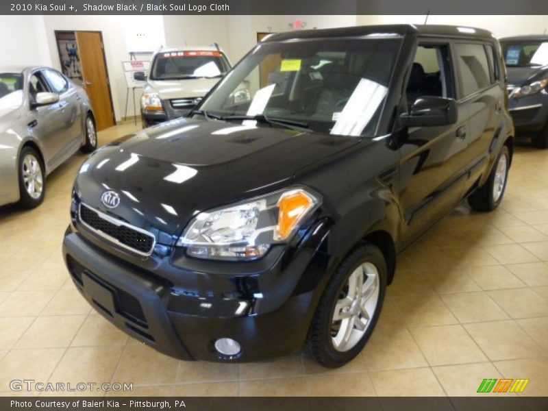 Shadow Black / Black Soul Logo Cloth 2010 Kia Soul +