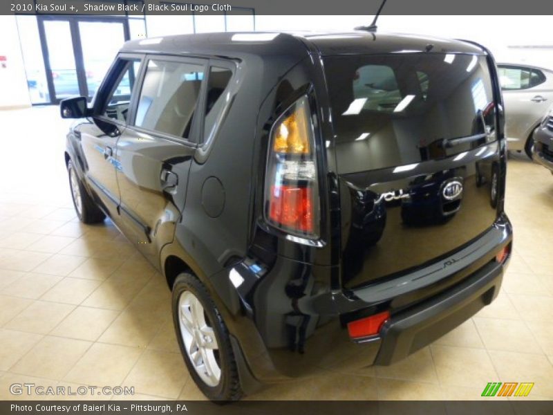 Shadow Black / Black Soul Logo Cloth 2010 Kia Soul +